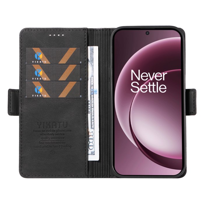 YIKATU - YIKATU OnePlus 15 5G Plånboksfodral Skin-touch Feeling