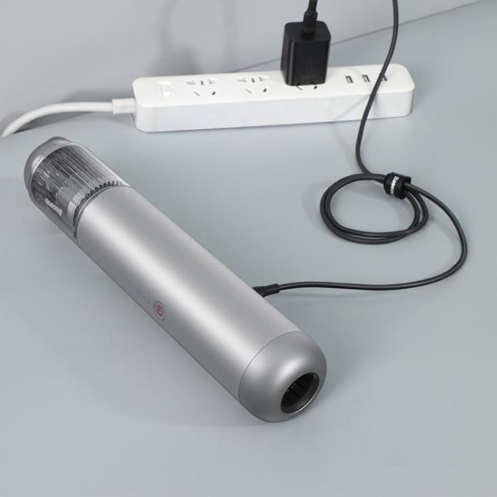 BASEUS - Baseus A3 Trådlös Bildammsugare 135 W 15000 Pa - Silver