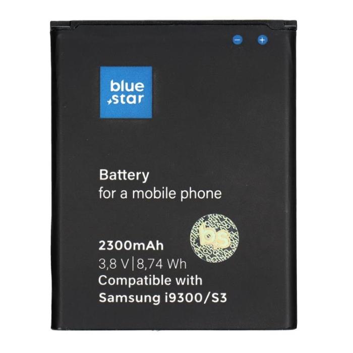 OEM - Blue Star Samsung S3 Batteri I9100 2300mAh PREMIUM