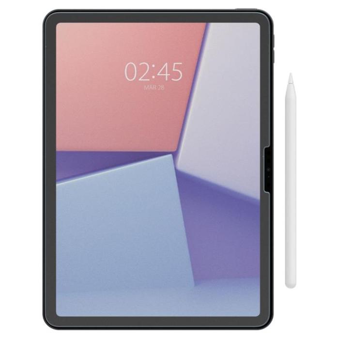 Spigen - Spigen iPad Air 11 (2024) Härdat Glas Skärmskydd Paper Touch - Clear