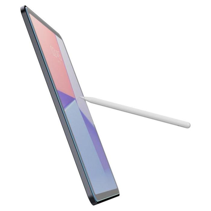 Spigen - Spigen iPad Air 11 (2024) Härdat Glas Skärmskydd Paper Touch - Clear