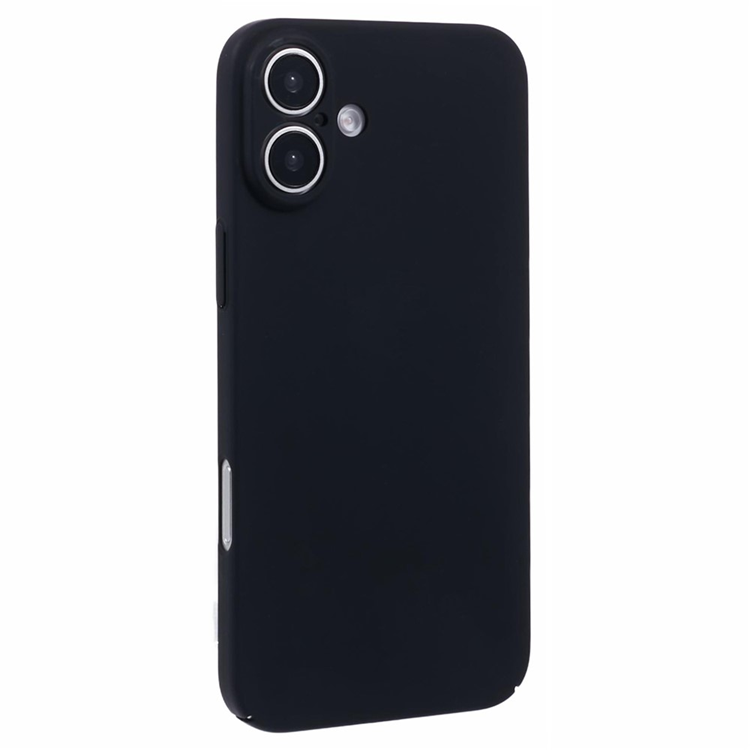 iPhone 16 Mobilskal Skin-Touch Rubberized PC - Svart | 2353 | AlltMobil