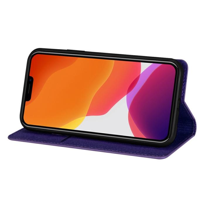 OEM - Glittrande Plånboksfodral iPhone 13 Pro - Lila