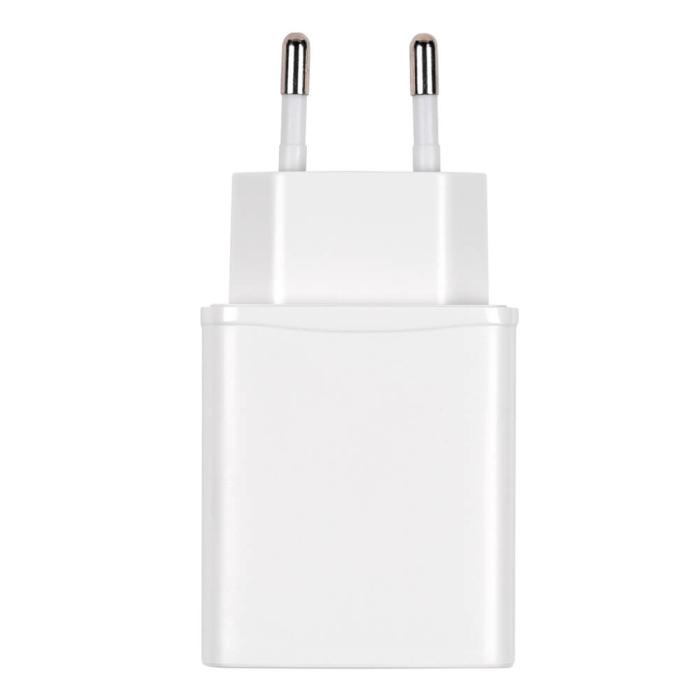 UTGATT1 - Vivanco USB Hemladdare QC 3.0 18W USB-A/C 1.2m - Vit