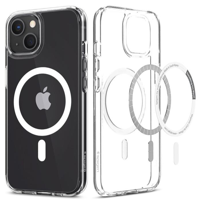 Spigen - Spigen Ultra Hybrid Magsafe iPhone 13 Mini - Vit