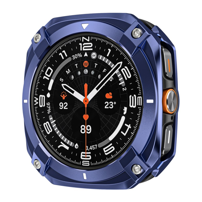 A-One Brand - Samsung Galaxy Watch Ultra (47mm) Skal Cyber Style - Blå/Vit