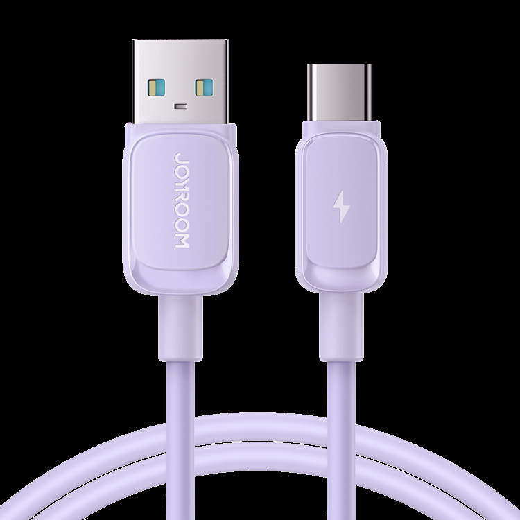Joyroom USB-C till USB-A kabel 3A 1.2m - Lila | 3541 | AlltMobil