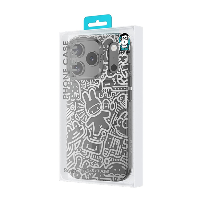 Benks - BENKS iPhone 17 Pro Max Mobilskal MagSafe Cartoon Pattern