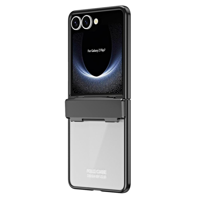 A-One Brand - Galaxy Z Flip 7 Mobilskal med Skärmskydd - Svart