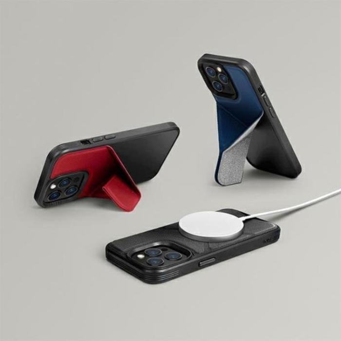 UNIQ - UNIQ iPhone 13 Mobilskal Magsafe Transforma - Röd