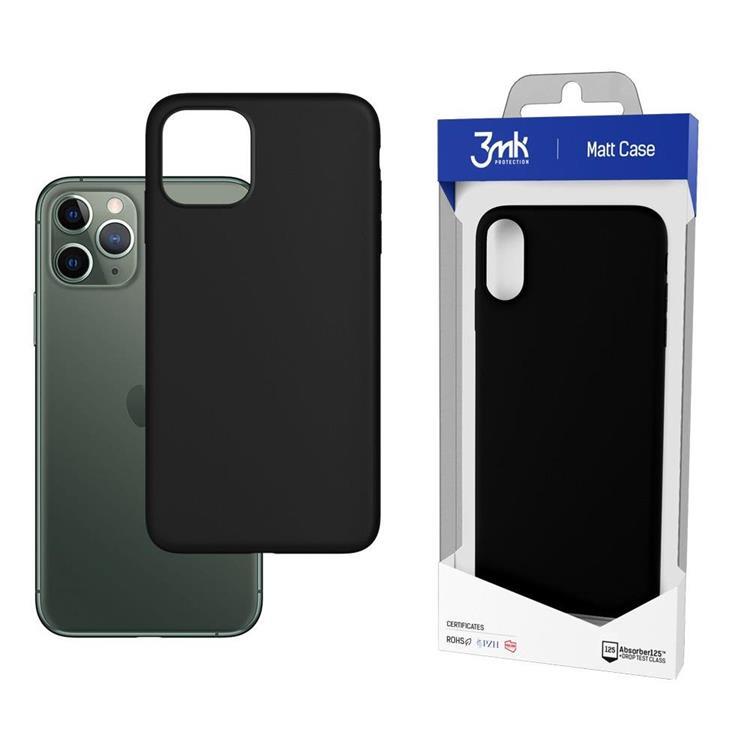 3MK iPhone 12 Pro Max Mobilskal Matte - Svart | 2353 | AlltMobil