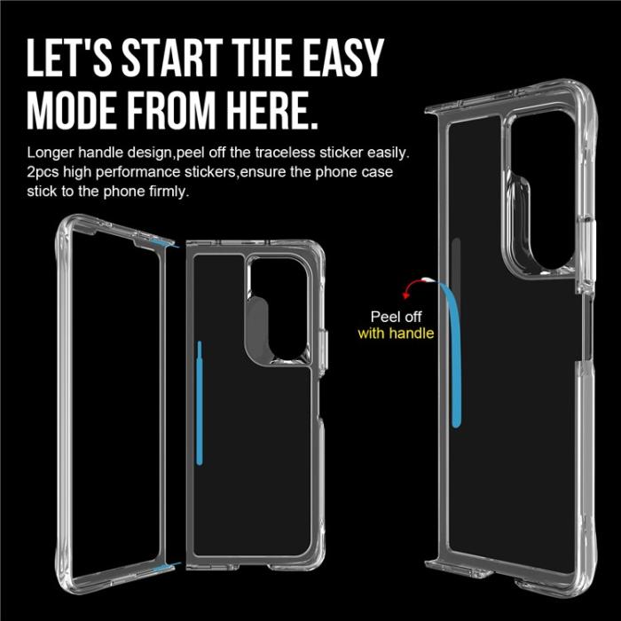 OEM - Galaxy Z Fold 5 Mobilskal Anti-drop - Transparent