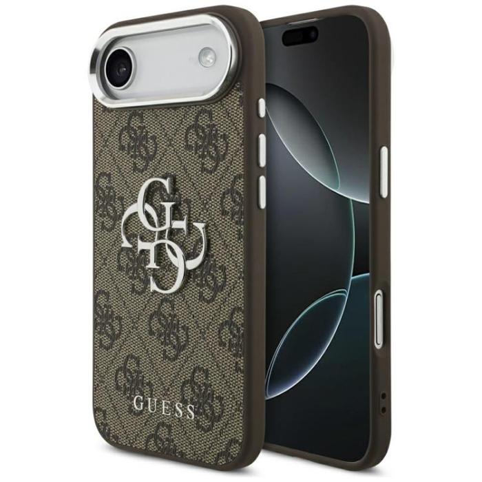 Guess - Guess iPhone Air Mobilskal 4G Big 4G Classic Logo - Brun