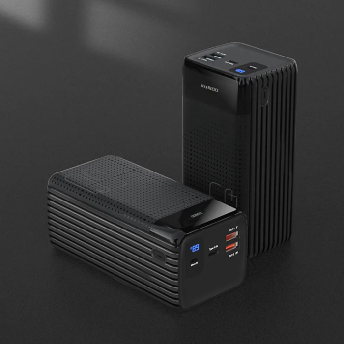 XUNDD - XUNDD Power Bank 50000mAh 22.5W Supersnabbladdare PD - Svart