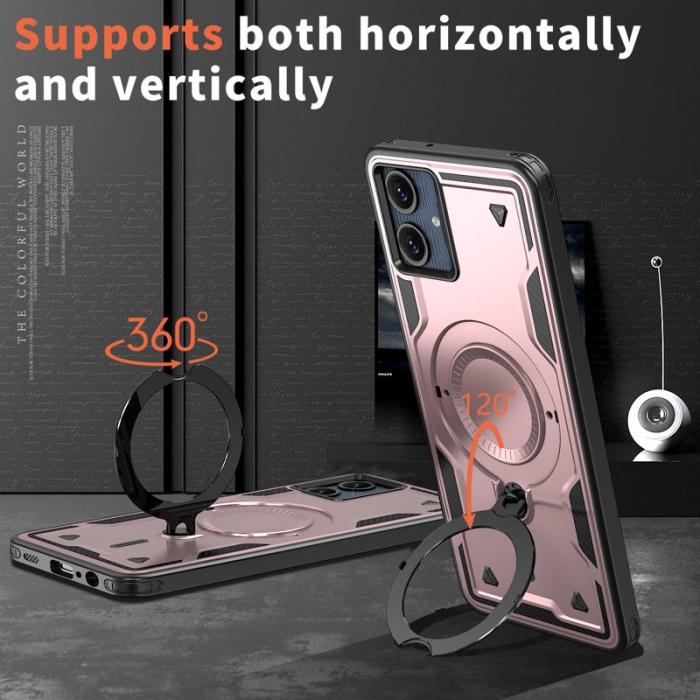 N/A - Mobilskal till Samsung Galaxy A06 4G Plast Militärskydd - Roséguld