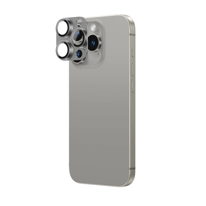 AmazingThing - AmazingThing iPhone 16 Pro/16 Pro Max Härdat Glas Kameralinsskydd