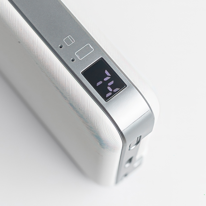 Forever - Forever 3in1 Trådlös Powerbank 10000mAh - Vit