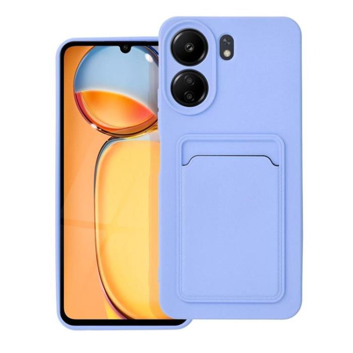 OEM - Xiaomi Redmi 13C/Poco C65 Mobilskal Korthållare - Violett