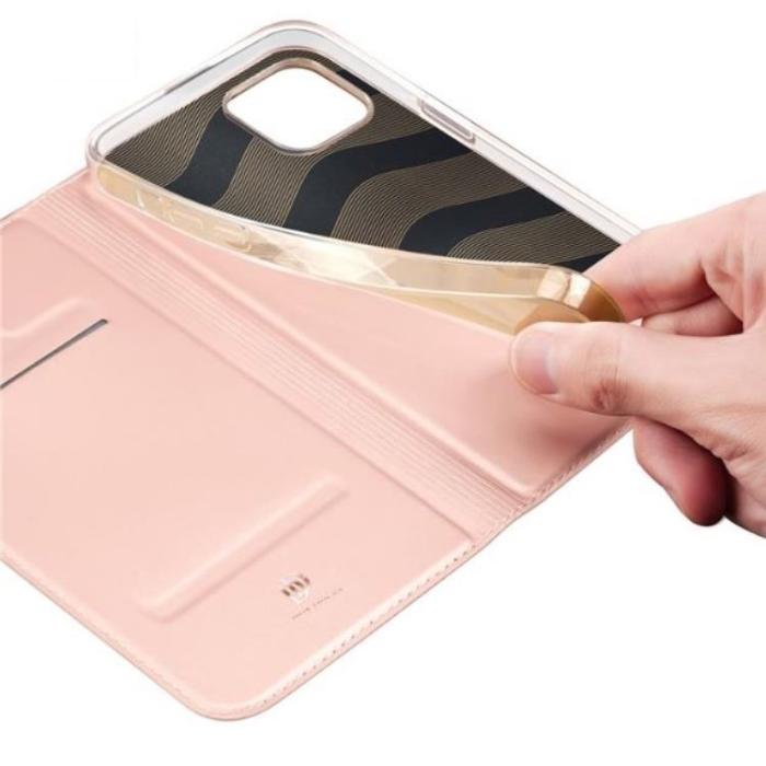 Dux Ducis - Dux Ducis iPhone 15 Plus Plånboksfodral Skin Pro - Rosa