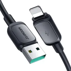 Joyroom - Joyroom USB-A till Lightning kabel 2m - Svart