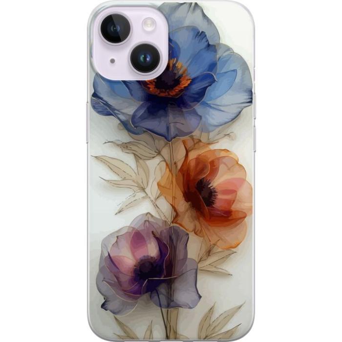 iSecrets - Mobilskal till Apple iPhone 14 med Silkesblommor