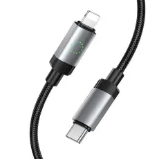 Hoco - HOCO USB-C till Lightning 27W Kabel 1m X117 - Svart