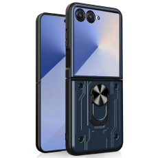 A-One Brand - Galaxy Z Flip 7 Mobilskal Kickstand - Titanium Grå