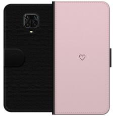 iSecrets - Pl&aring;nboksfodral till Xiaomi Redmi Note 9 Pro med Litet Hj&auml;rta