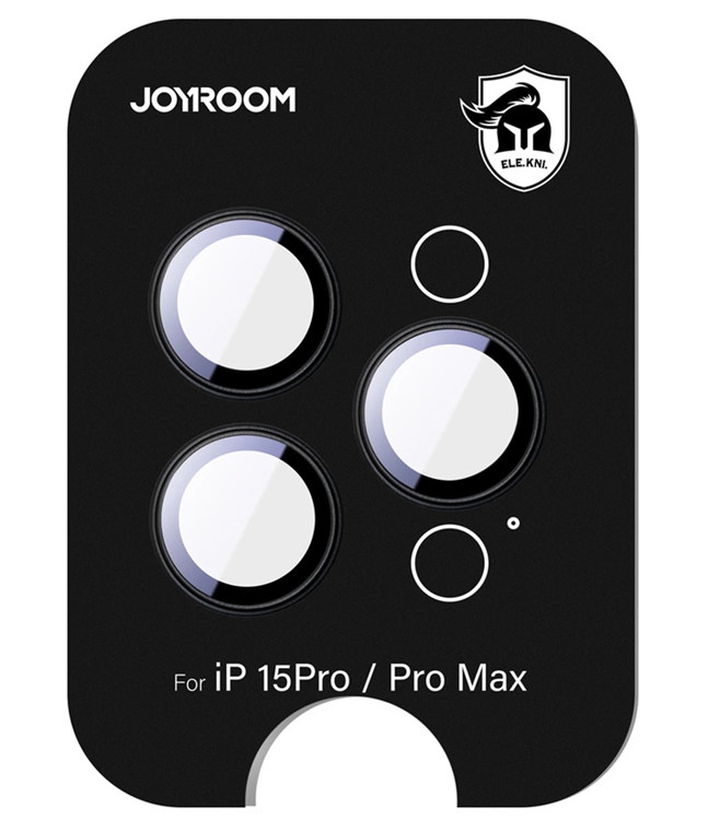 Joyroom iPhone 15 Pro/15 Pro Max Härdat Glas Kameralinsskydd - Graphite | 5468 | AlltMobil
