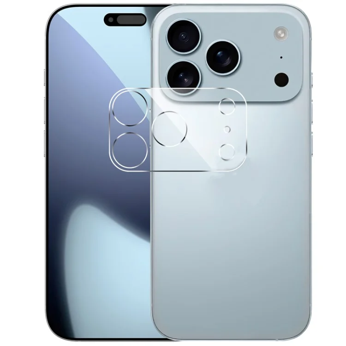 A-One Brand - iPhone 17 Pro Max Plastfilm Kameralinsskydd ARC Edge