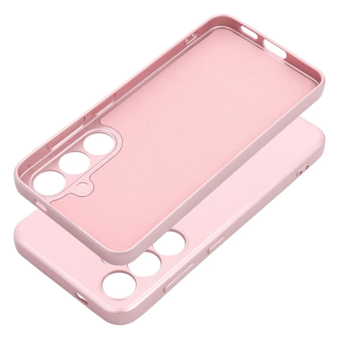 OEM - Galaxy S24 Mobilskal Metallic - Rosa