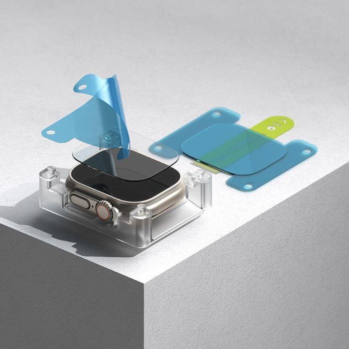 Ringke - [2-Pack] Ringke Apple Watch Ultra 1/2 (49mm) Härdat glas Skärmskydd