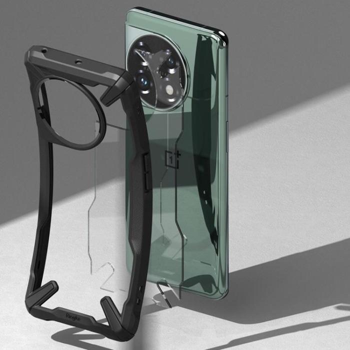 UTGATT - Ringke Oneplus 11 5G Mobilskal Fusion X - Svart