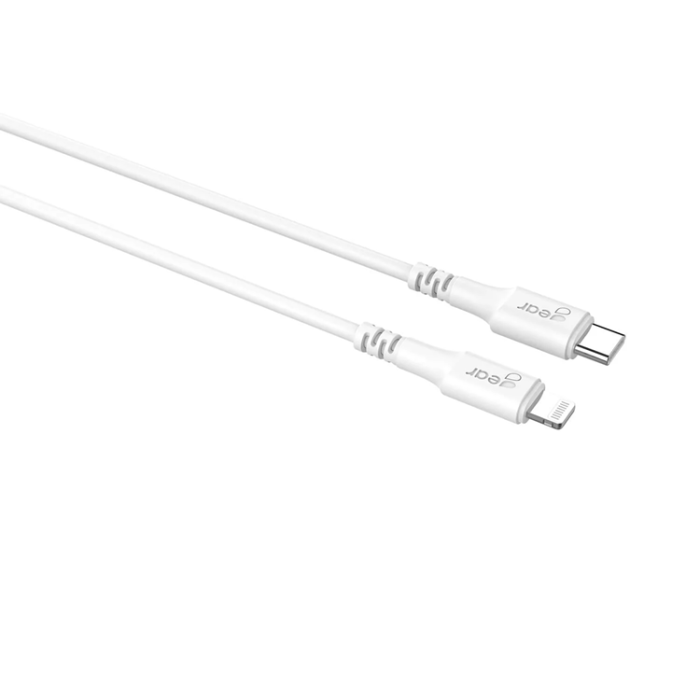 GEAR - GEAR LaddUSB-C till Lightning kabel 2m Vit MFI C94