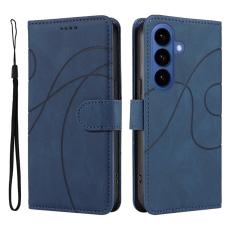 OEM - Pl&aring;nboksfodral f&ouml;r Samsung Galaxy S26 Plus Konstl&auml;der St&auml;ll - Bl&aring;