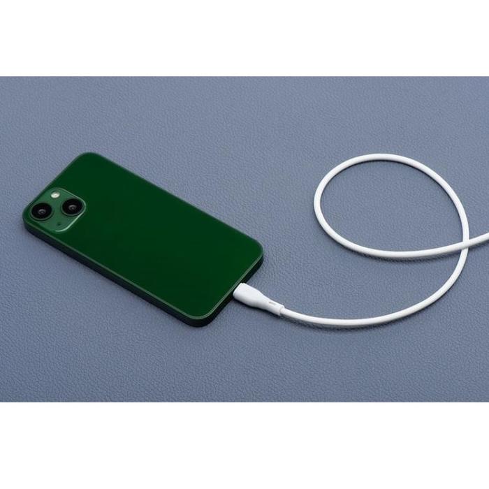 Blue Star - Blue Star ECO USB-A till Lightning Kabel 2.4A PJ68-24 1m Vit
