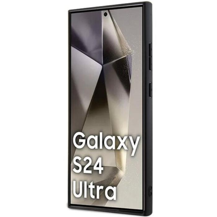 BMW - BMW Mobilskal till Galaxy S24 Ultra Magsafe Signature Läder Textured Line