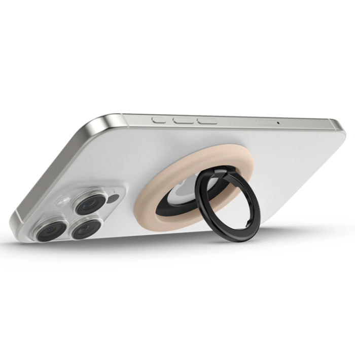 Spigen - Spigen Mobil Ringhållare Magsafe Magnetic Nano Pop - Beige