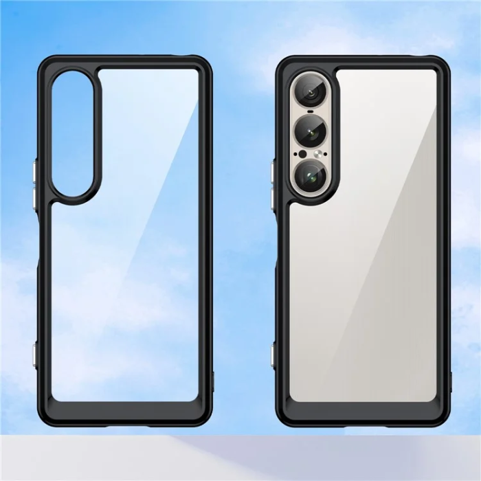 A-One Brand - Sony Xperia 1 VII Mobilskal Acrylic TPU - Svart