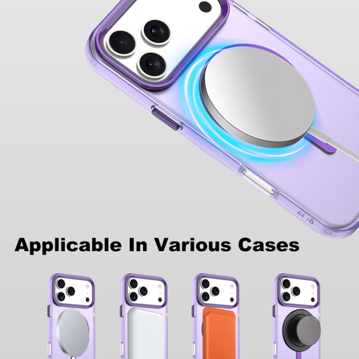 Imak - IMAK iPhone 17 Pro Mobilskal MagSafe Anti Drop - Lila