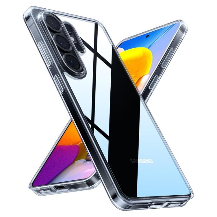 Torras - Torras Mobilskal för Samsung Galaxy S26 Ultra Matt PC + TPU - Transparent