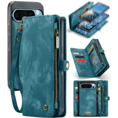 Caseme - CASEME Pl&aring;nboksfodral Konstl&auml;der till Google Pixel 9 Pro XL - Bl&aring;