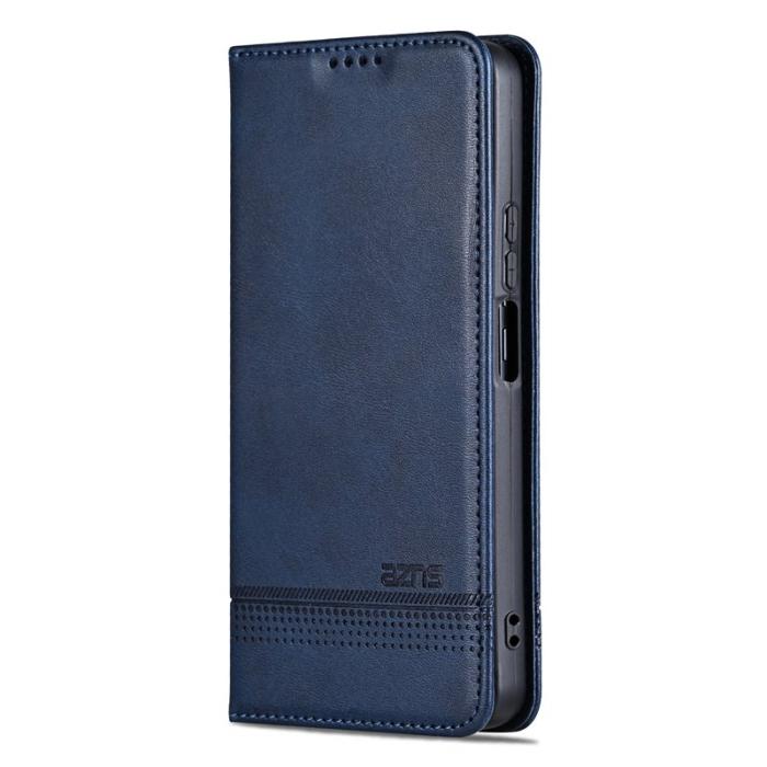 AZNS - AZNS Samsung Galaxy A06 Plånboksfodral Konstläder - Blå