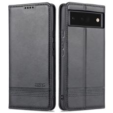 AZNS - AZNS Smooth Design Konstl&auml;der Pl&aring;nboksfodral f&ouml;r Google Pixel 6 Pro - Svart