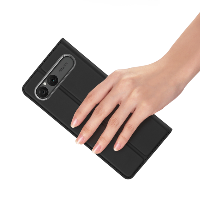 Dux Ducis - Dux Ducis Sony Xperia 10 VII Plånboksfodral Skin Pro - Svart