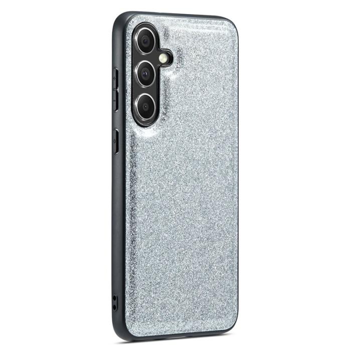 DG.MING - DG.MING Back Shell Mobilskal till Samsung Galaxy S23 FE Glitter Silver