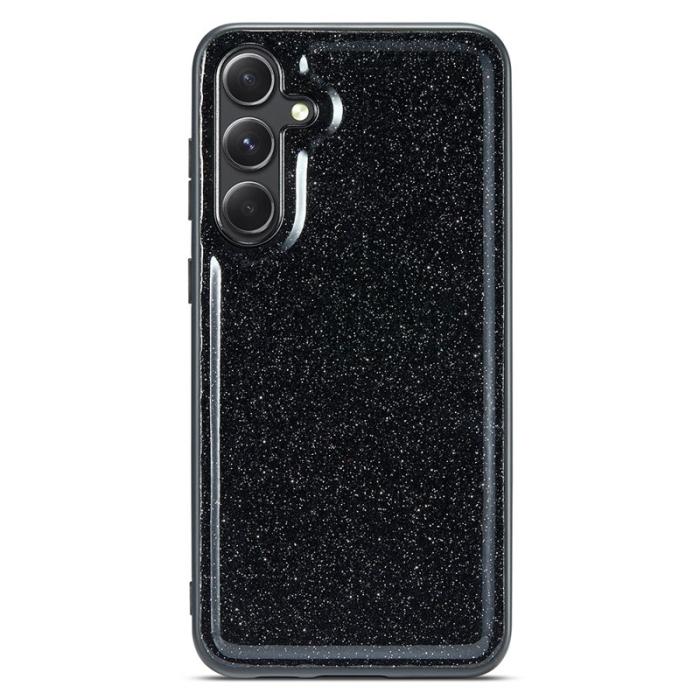 DG.MING - DG.MING Back Shell Mobilskal till Samsung Galaxy S23 FE Glitter Svart