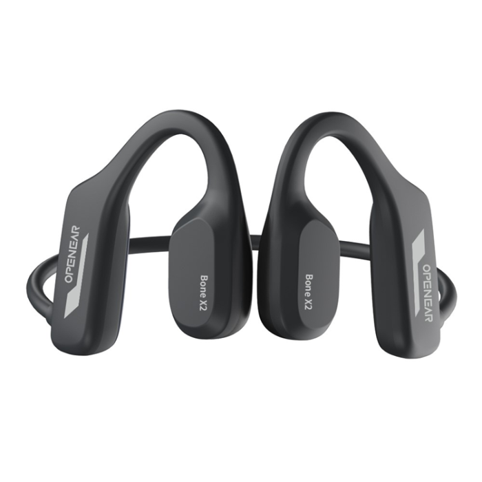 A-One Brand - Vattentäta Open-Ear Hörlurar Bluetooth med 8GB Minne för Simning Bone X2