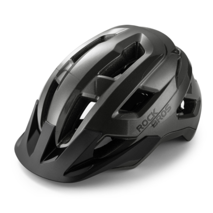 Rockbros - Rockbros LK-67 Cykelhjälm för Barn med Avtagbart Visir 54–58 cm - Grå