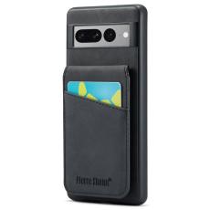 FIERRE SHANN - FIERRE SHANN Google Pixel 8 Pro Fodral PU+TPU - Svart